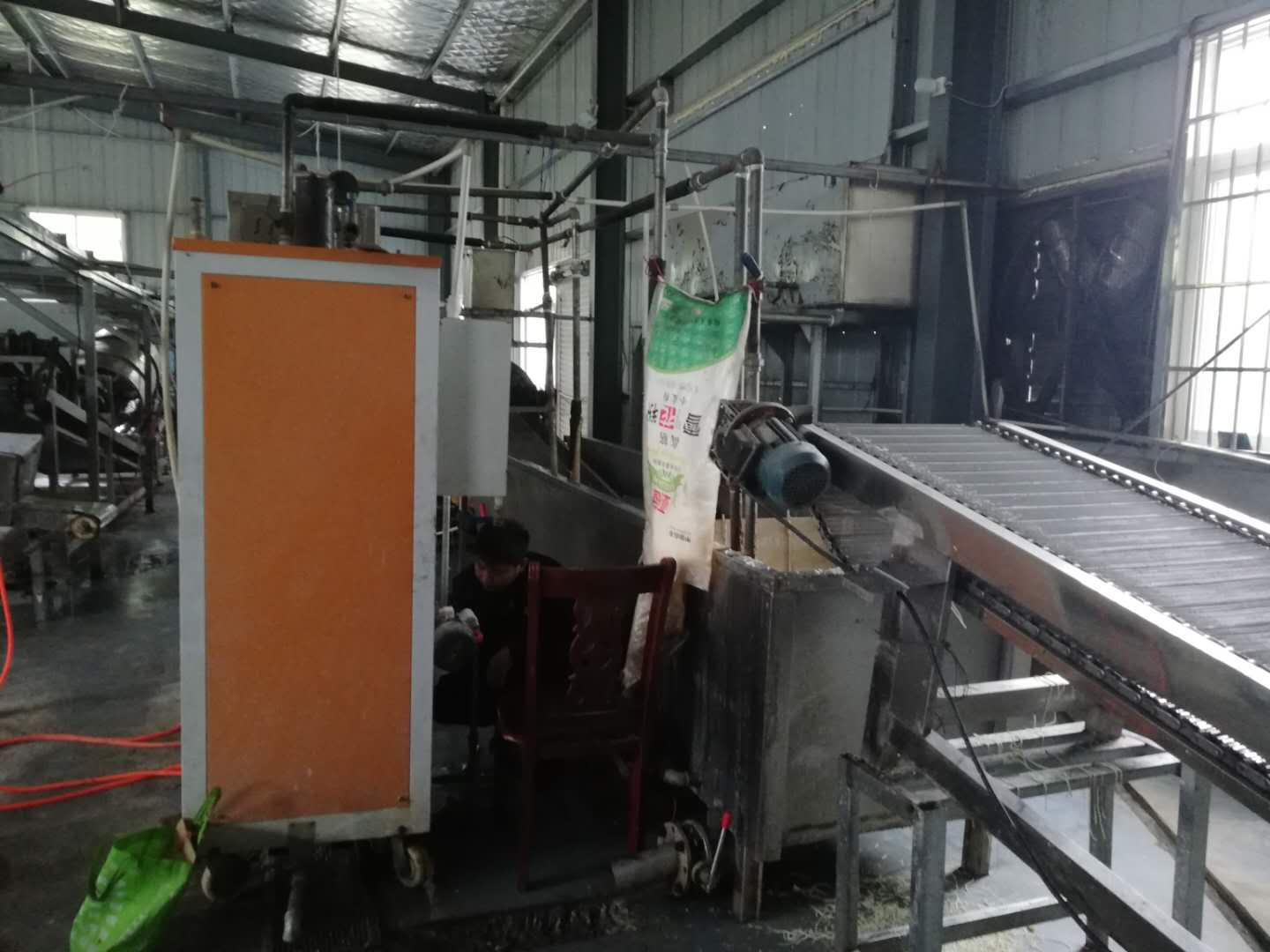 热干面厂使用诺贝思食品加工蒸汽发生器
