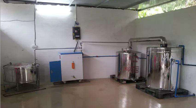 生姜酒酿造用蒸汽发生器