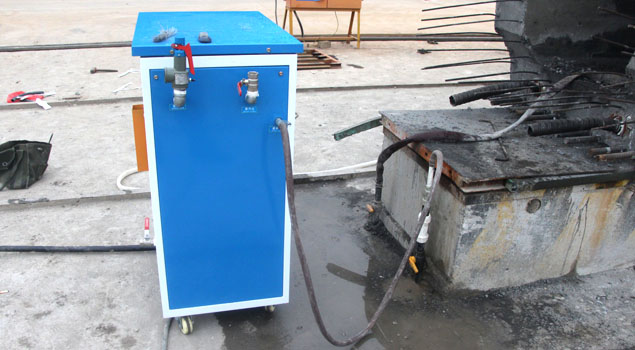 梁场养护电蒸汽发生器应用